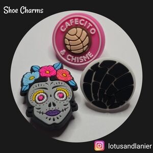 Colorful Shoe Charms Set